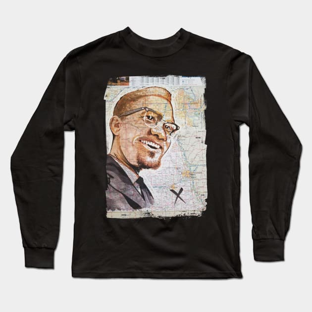 Malcolm from Nebraska Long Sleeve T-Shirt by kylewillis